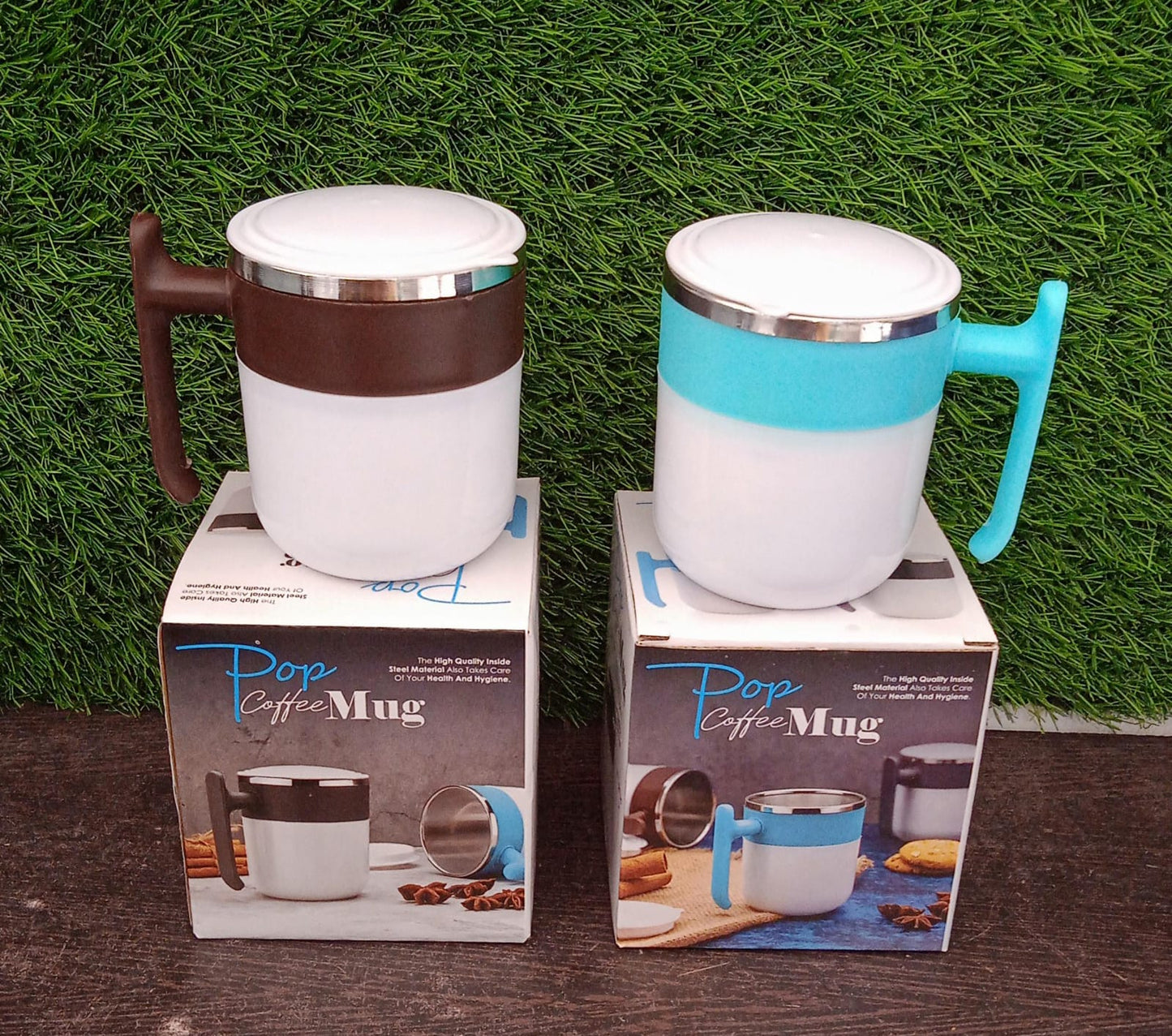 Stainless Steel Insulated Coffee Tea Mug Cup for Office Home 1 Pc
