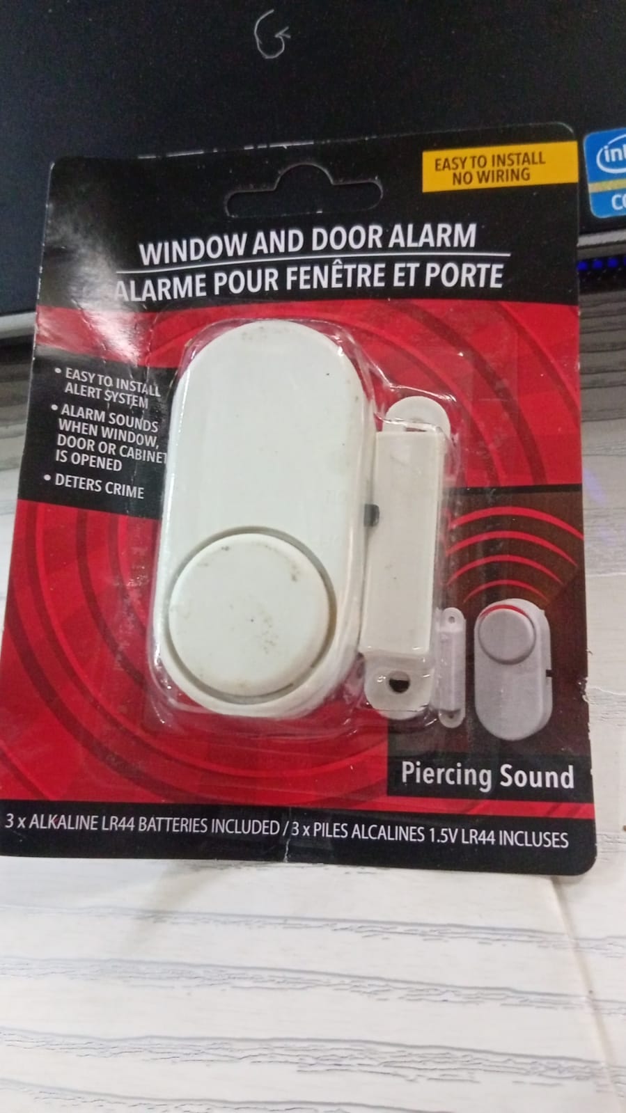 Wireless Window Door Alarm Sensor for Kids Safety Home Security Office Door Bell