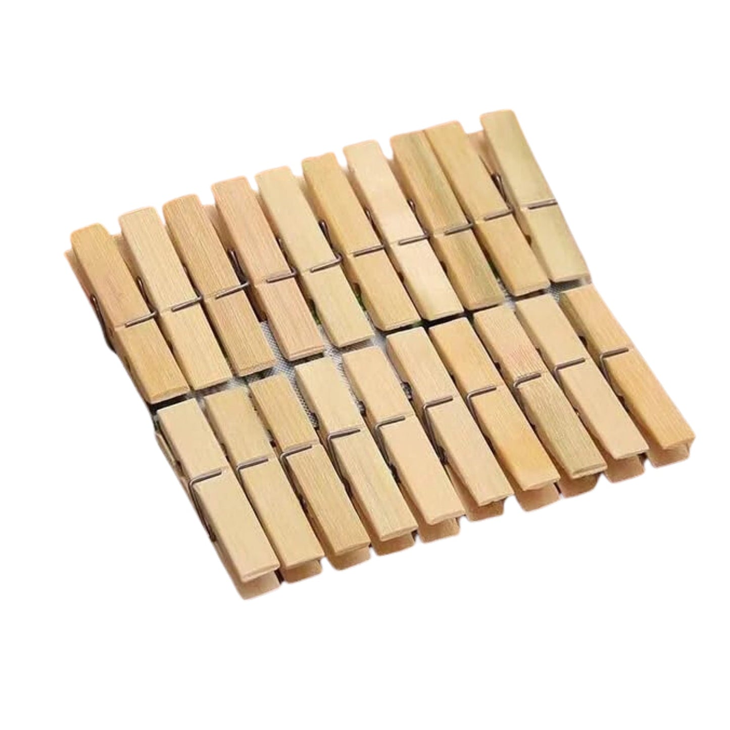 Wooden Heavy Clips – Clothespins, Craft Clips for Arts & Crafts (20 Pieces)