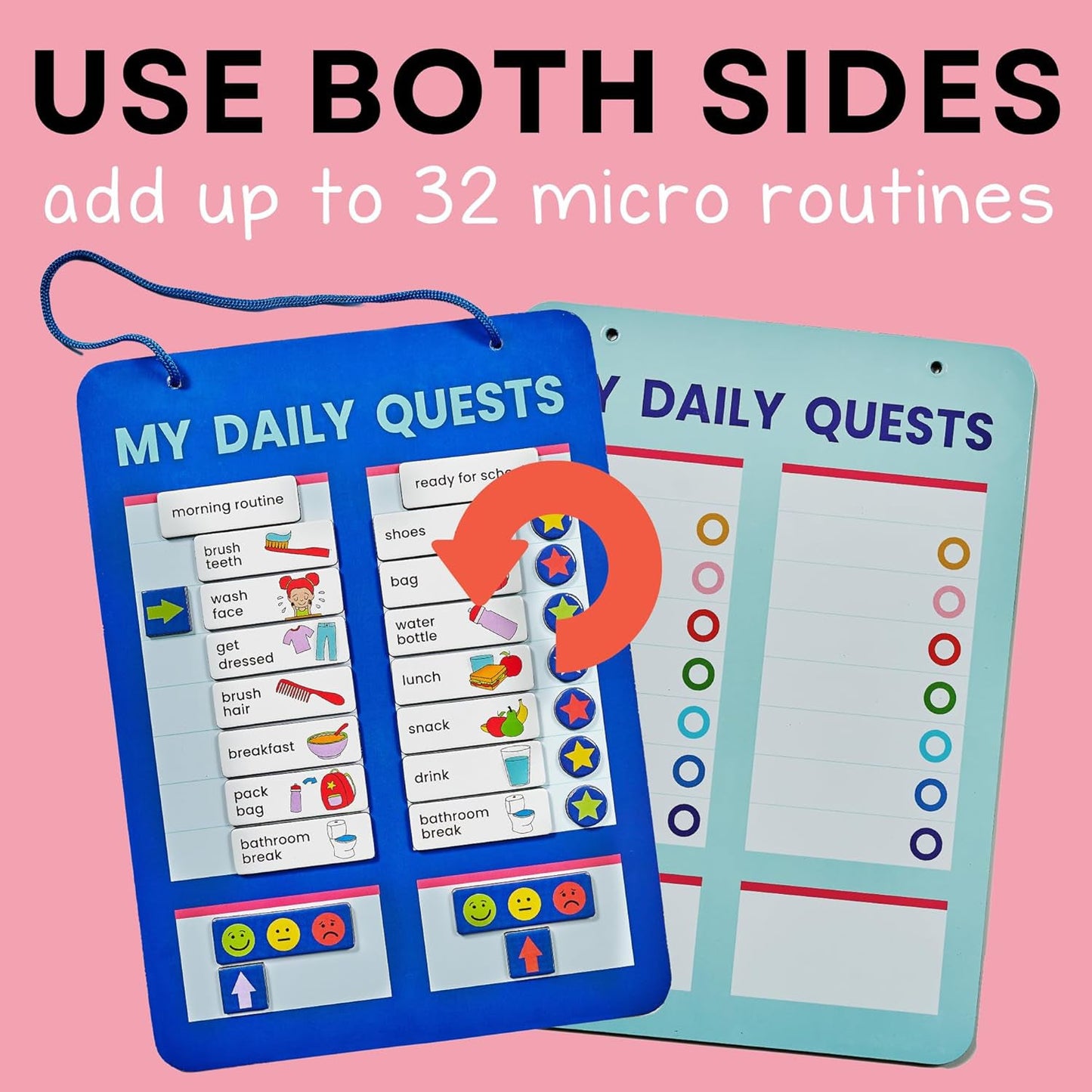 🎁 Magnetic Board, Sticker Book & Activity Cards (1 Set)